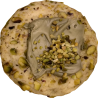 Sumérgete en una experiencia única de sabor con nuestras galletas CookieSue de pistacho y chocolate blanco