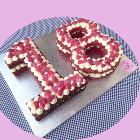 Cumpleaños números y letras